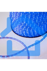 Дюралайт Neon-night LED, постоянное свечение (2W) - синий Эконом 24 LED/м, бухта 100м