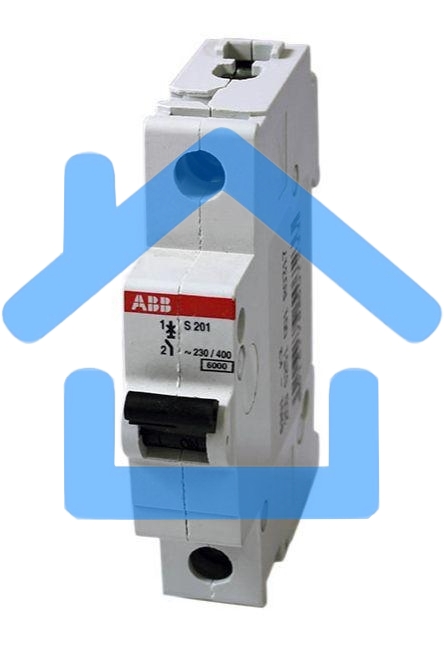 Выключатель автоматический модульный 1п C 10А 6кА S201 ABB 2CDS251001R0104