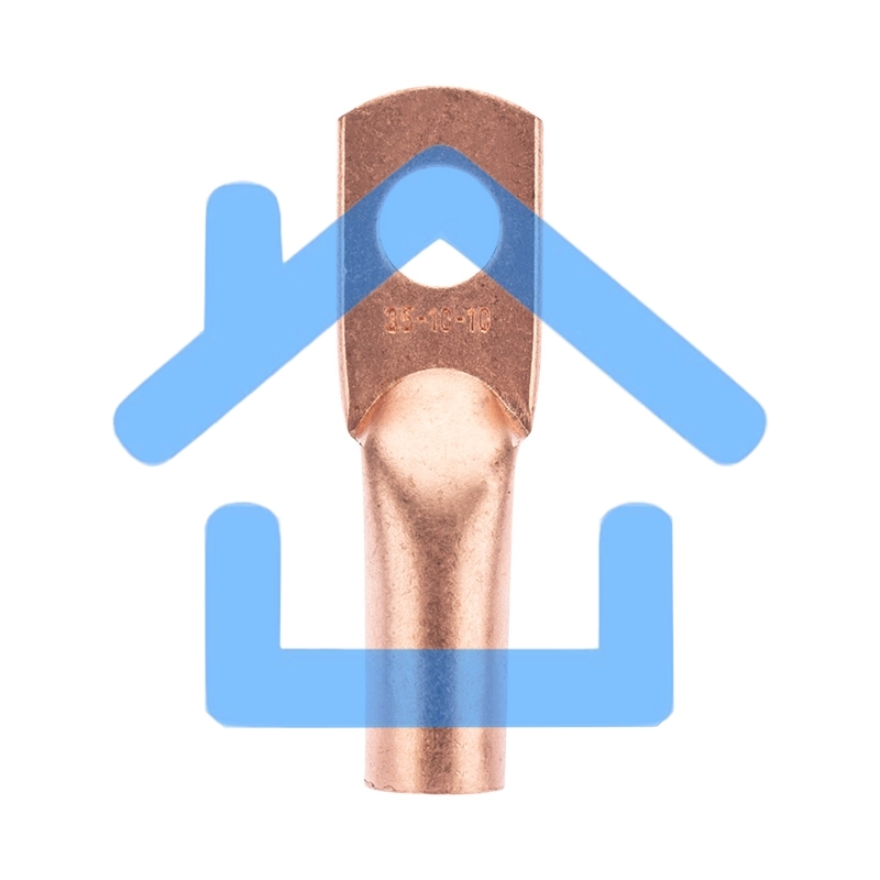 Наконечник медный ТМ 35-10-10 (35мм² - Ø10мм) (в упак. 50 шт.) Rexant