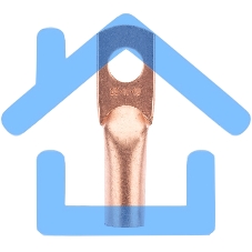 Наконечник медный ТМ 35-10-10 (35мм² - Ø10мм) (в упак. 50 шт.) Rexant