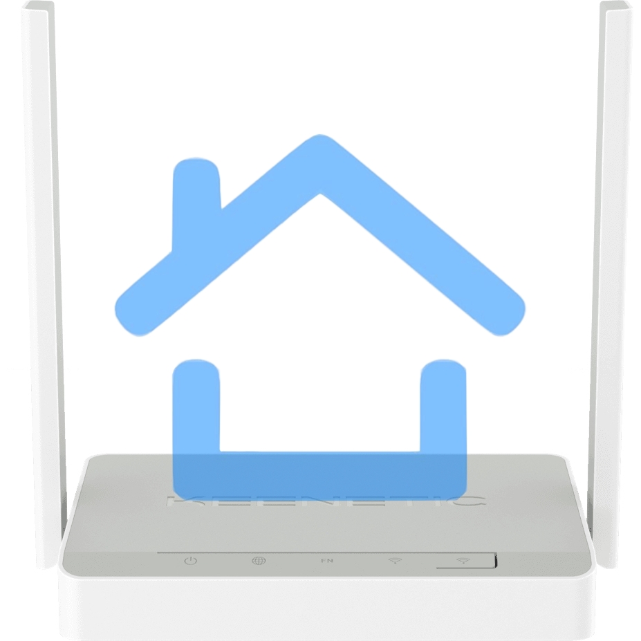Роутер беспроводной Keenetic Air (KN-1613) с Mesh Wi-Fi 5 AC1200, 4-портовым Smart-коммутатором