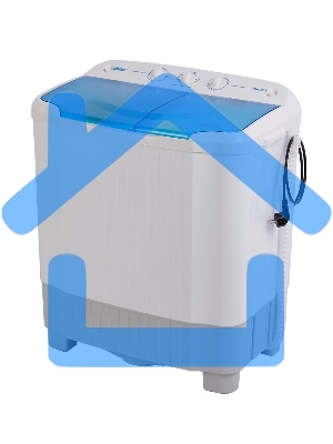 Стиральная машина Фея СМП 50НС белая, загрузка вертикальная 5 кг, 1350 об/мин., класс: А