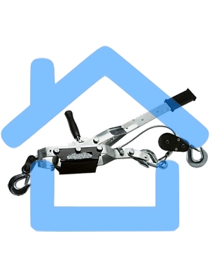 Лебедка рычажная Matrix тяга 2 т, подъем 0.8 т, двойное храповое колесо