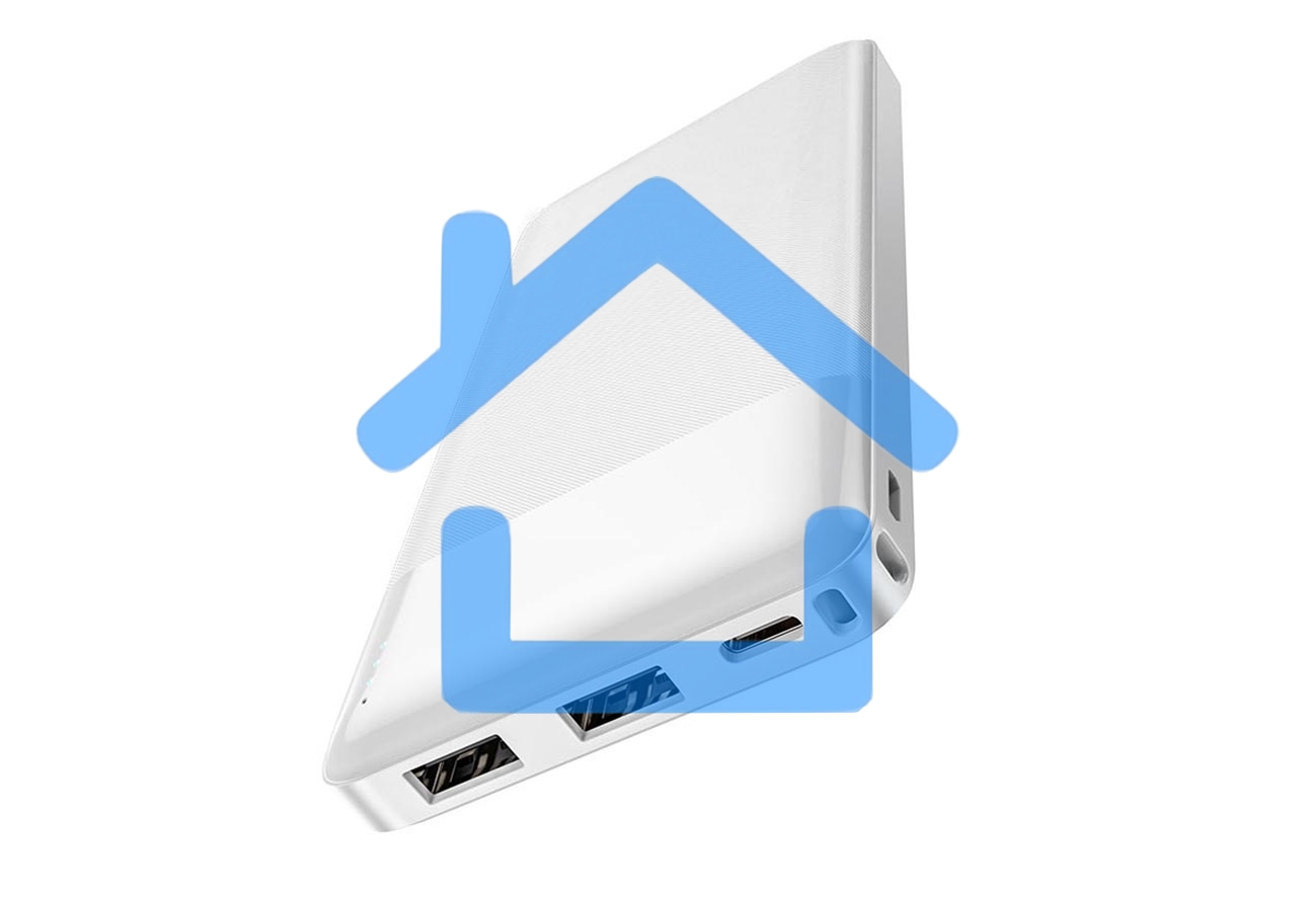 Портативный аккумулятор HOCO J72 Easy travel, 2.0A, 10000mAh, белый