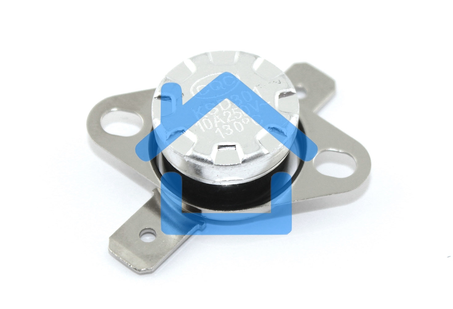 Термостат биметаллический KSD301 10А/130 С нормально разомкнутый