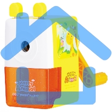 Точилка для карандашей механическая Deli E0642, 1 отверстие, пластик, ассорти