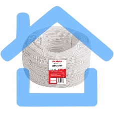 Провод ПГВА Rexant 1х1.00 мм², Cu, белый, бухта 200 м