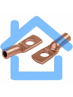 Наконечник ТМ 16–8–6 (16 мм² - Ø 8 мм) (в упак. 5 шт.) Rexant