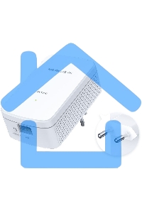 Комплект гигабитных адаптеров Mercusys AV1000 Gigabit Powerline Kit, HomePlug AV2 standard, 1 Gigabit port, 300m over electrical circuits, plug and play.