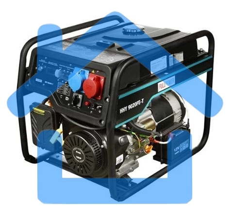 Электрогенератор бензиновый Hyundai HHY 9020FE-T, 6.5 кВт, 74 дБ, 86 кг