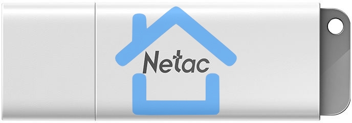 Флешка USB R/W Netac 512Gb U185 NT03U185N-512G-30WH USB3.0 белый
