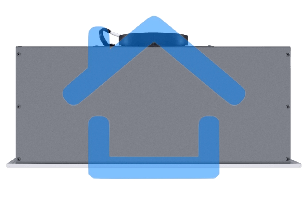 Вытяжка встраиваемая Maunfeld Crosby Power 50 белый, 50 см, 1050 куб. м/ч, 51.8 дБ