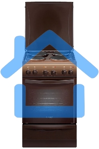 Плита электрическая Gefest 5140 0001 коричневый, конфорок 3 шт, духовка 55 л, 50 см x 85 см x 58.5 см