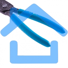 Съемник, 165 мм, для внешних стопорных колец (19-60 мм), изогнутые губки (разжим)Gross