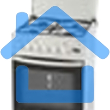 Плита комбинированная Darina 1B KM 441 301 W белый/черный, конфорок 4 шт, духовка 50 л, 50 см x 85 см x 53 см