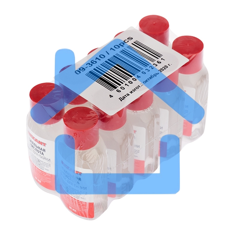 Флюс для пайки Rexant, ПАЯЛЬНАЯ КИСЛОТА, 30 мл, флакон