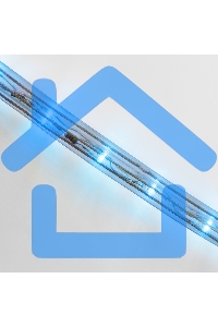 Дюралайт Neon-night LED, постоянное свечение (2W) - синий Эконом 24 LED/м, бухта 100м