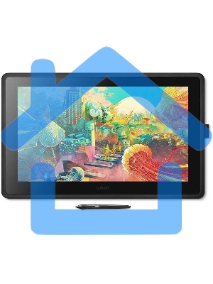 Графический планшет-монитор Wacom Cintiq 22 LED HDMI черный