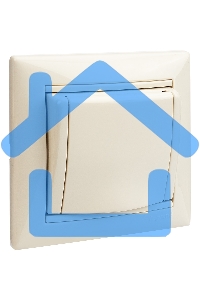 Механизм розетки 1-м СП Valena с защ. крышкой защ. шторки с заземл. сл. кость Leg 774322