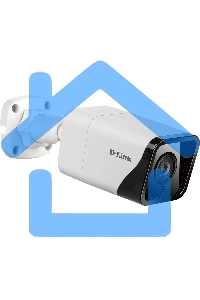 Камера видеонаблюдения IP D-Link DCS-4714E/UPA/A1A 2.8-2.8мм корп.:белый