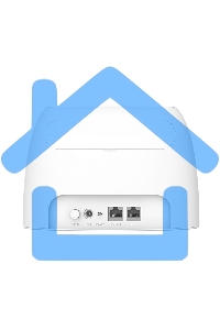 Роутер Tenda 4G03 4G LTE wiFi, 300Мбит/с, поддержка TR069, слот для SIM-карт