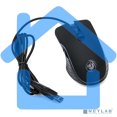 Мышь проводная Dialog Gan-Kata MGK-34U черный, 3200 dpi, USB, кнопки - 7