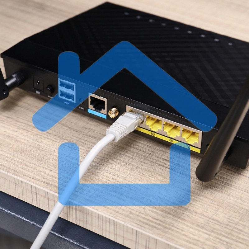 Пaтч-корд U/UTP Rexant, кат.5e, RJ45-RJ45, неэкранированный, PVC серый, 25м