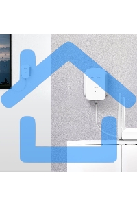 Комплект гигабитных адаптеров Mercusys AV1000 Gigabit Powerline Kit, HomePlug AV2 standard, 1 Gigabit port, 300m over electrical circuits, plug and play.