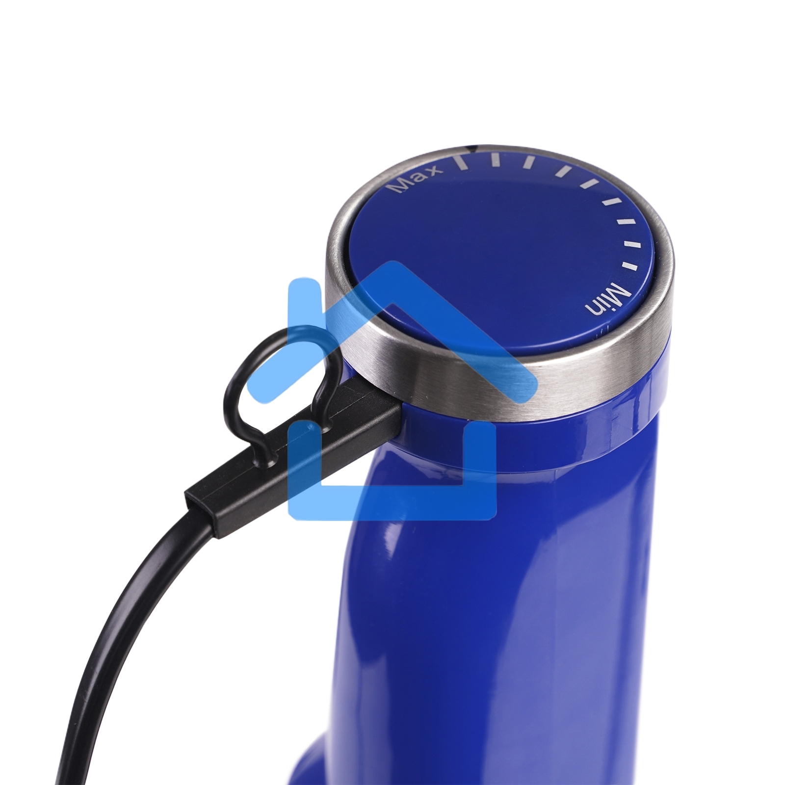 Блендер погружной Galaxy Line GL 2129, синий с серебристым, 900 Вт, 2 скорости и режим 