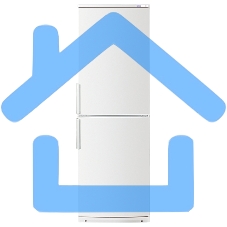 Холодильник Atlant XM-4025-000 белый двухкамерный 225/139л морозилка снизу