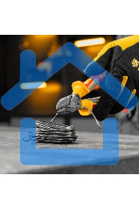 Бокорезы Denzel диэлектрические рукоятки, до 1000 В, трехкомпонентные рукоятки, 180 мм