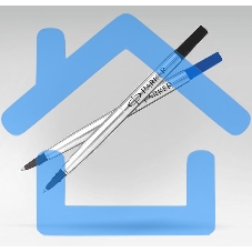 Стержень роллер Parker Quink Z01 (CW1950277) F 0.5мм, черные чернила, без упаковки