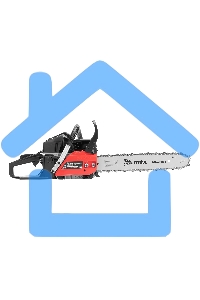 Пила цепная бензиновая MS-4516, шина 40 см, 45см3, 2,5 л.с., шаг 0,325, паз 1,5 мм, 64 зв MTX