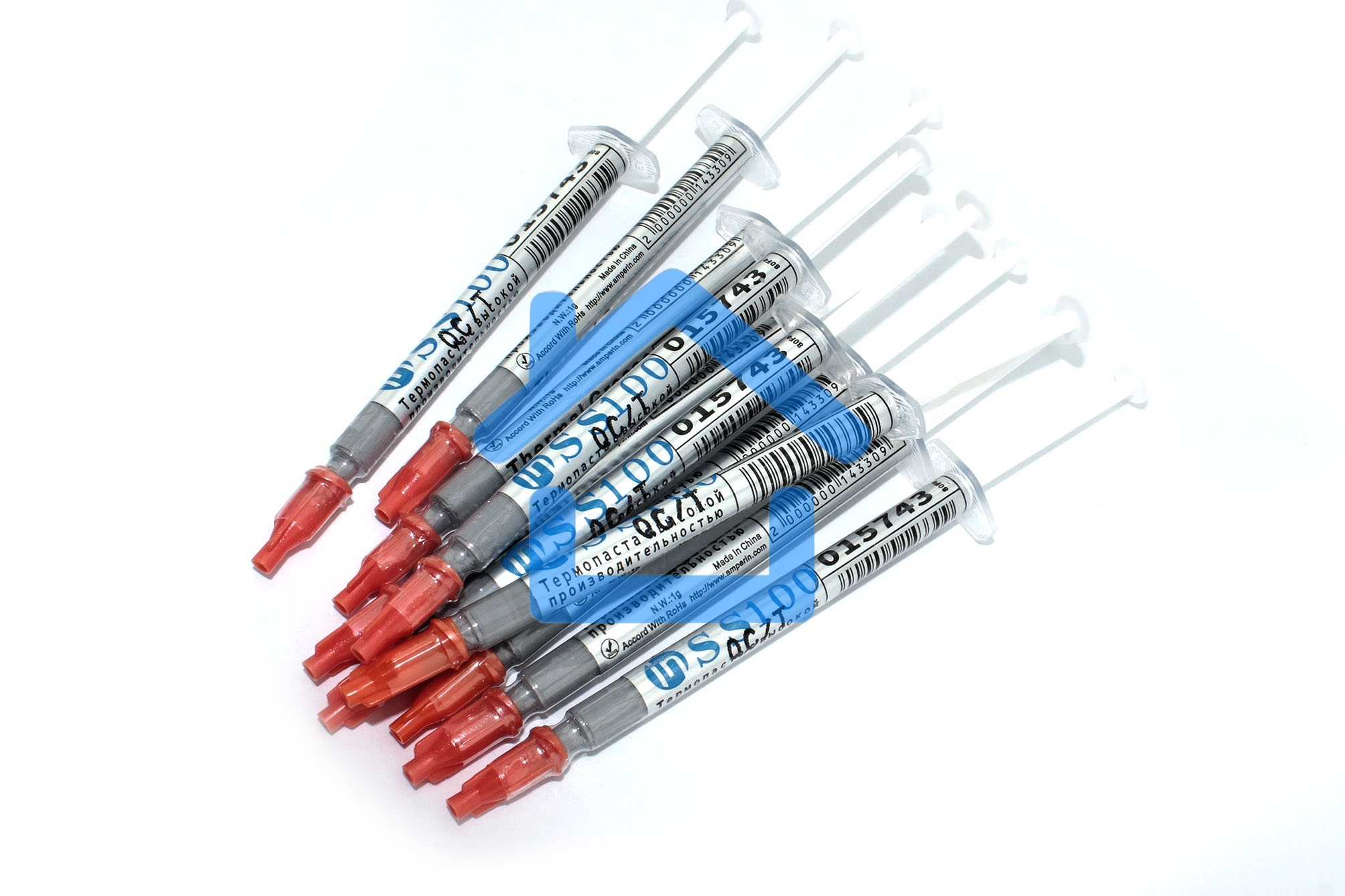 Термопаста Amperin SS100 1 грамм 10 шт