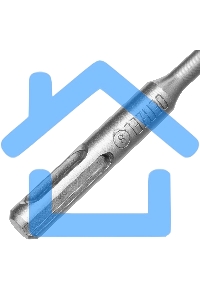 Бур по бетону Denzel цельная крестовая пластина, 8x165 мм, SDS PLUS