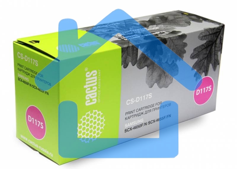 Картридж лазерный Cactus CS-D117S черный (2500 стр.) для Samsung SCX-4650/4655