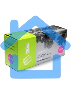 Картридж лазерный Cactus CS-D117S черный (2500 стр.) для Samsung SCX-4650/4655