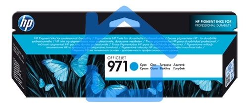 Картридж струйный HP 971 CN622AE голубой для HP OJ Pro X476dw/X576dw/X451dw/X551dw (2500стр.)