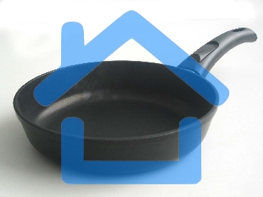 НЕВА МЕТАЛЛ ПОСУДА 9026 д.26(Диаметр 26 см. Съемная ручка. 4-х слойное антипригарное покрытие ТИТАН пк. Равномерно нагревается за счет особой конструкции корпуса по принципу 