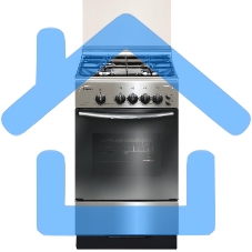 Плита газовая Gefest ПГ 3200-06 К62 серебристый, конфорок 4 шт, духовка 42 л, 50 см x 85 см x 57 см