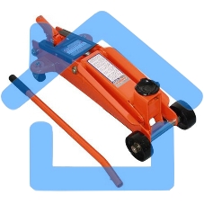 Домкрат OMBRA OHT203подкатной 3т увеличенная высота подъема 192-533мм