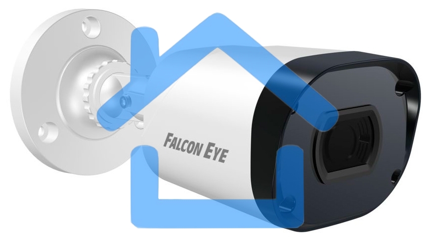 Видеокамера IP Falcon Eye FE-IPC-BP2e-30p Цилиндрическая, 1080P с функцией 