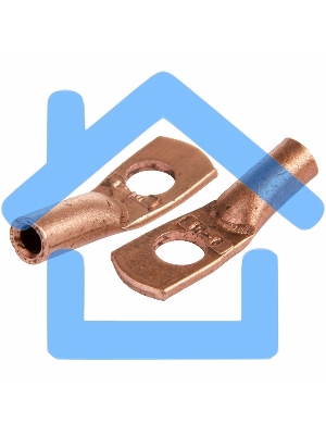 Наконечник ТМ 10–8–5 (10 мм² - Ø 8 мм) (в упак. 5 шт.) Rexant