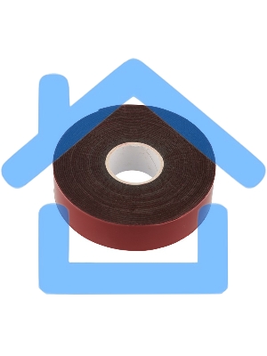 Двухсторонний скотч Rexant, серый, на HBA акриловой основе, 20 мм, ролик 5 м