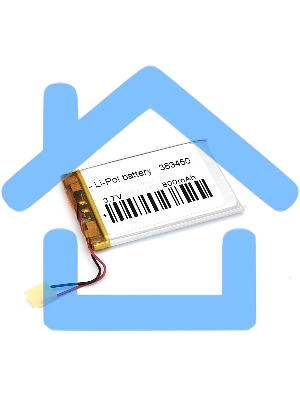Аккумулятор Li-Pol (батарея) 3.8*34*50мм 2pin 3.7V/800mAh