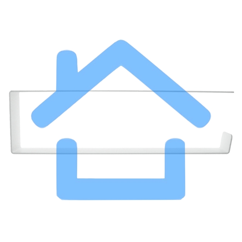 Держатель для бумажных полотенец, настенный, монтаж без сверления, белый Rexant