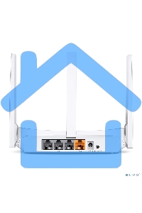 Роутер Mercusys MW306R 300 Mbps Multi-Mode Wireless N Router, 3 × Fixed External Antennas, 3× 10/100 LAN Port, 1× 10/100 WAN Port, 4 in 1- Access Point/Router/Range extender/WISP Mode, WPS/Reset Button, Parental Controls, Guest Network