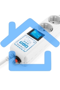 Фильтр-удлинитель Power Cube PRO, 1,9 м, LC контур, 16А/3,5кВт