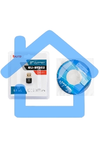 Адаптер USB Buro BU-BT502 Bluetooth 5.0+EDR class 1.5 20м черный