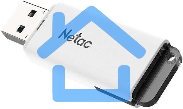 Флешка USB R/W Netac 512Gb U185 NT03U185N-512G-30WH USB3.0 белый
